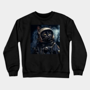 Astronaut Cat in Space - Bombay Crewneck Sweatshirt